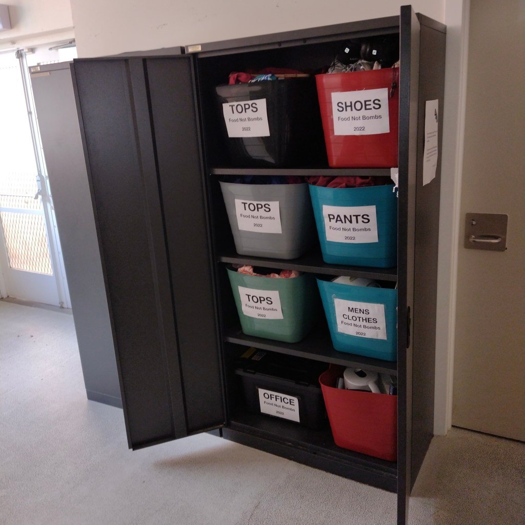 We bought cheap secondhand Clothes for Giveaway.